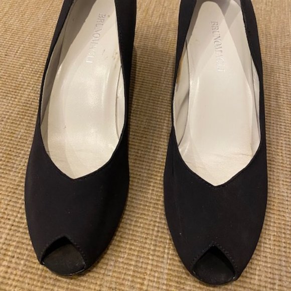 Bruno Magli Shoes - Bruno Magli Peep Toe Wedges